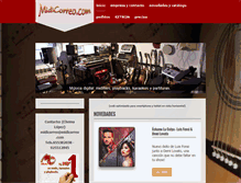 Tablet Screenshot of midicorreo.com